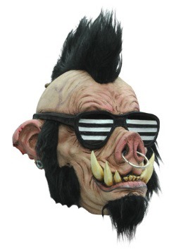 Boar Punk Mask for Adults