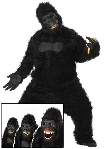Goin Ape Gorilla Costume For Adults