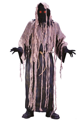 Light Up Gauze Zombie Costume for Adults