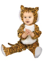 Infant Toddler Cuddly Tiger Costume Alt 1