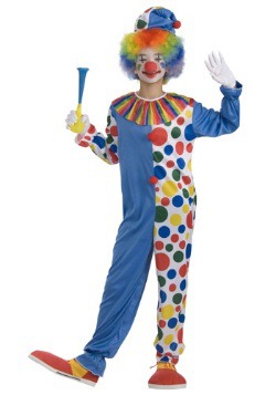 Big Top Teen Clown Costume