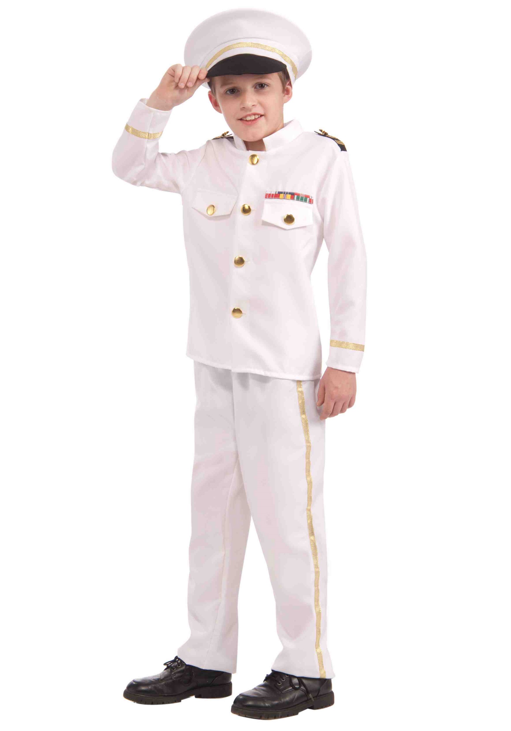 Photos - Fancy Dress NAVY Forum Novelties, Inc  Admiral Child Costume White FO67609 