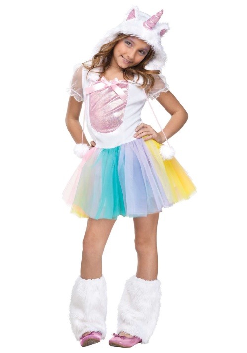 Girls Unicorn Costume