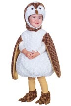 Toddler White Barn Owl Costume