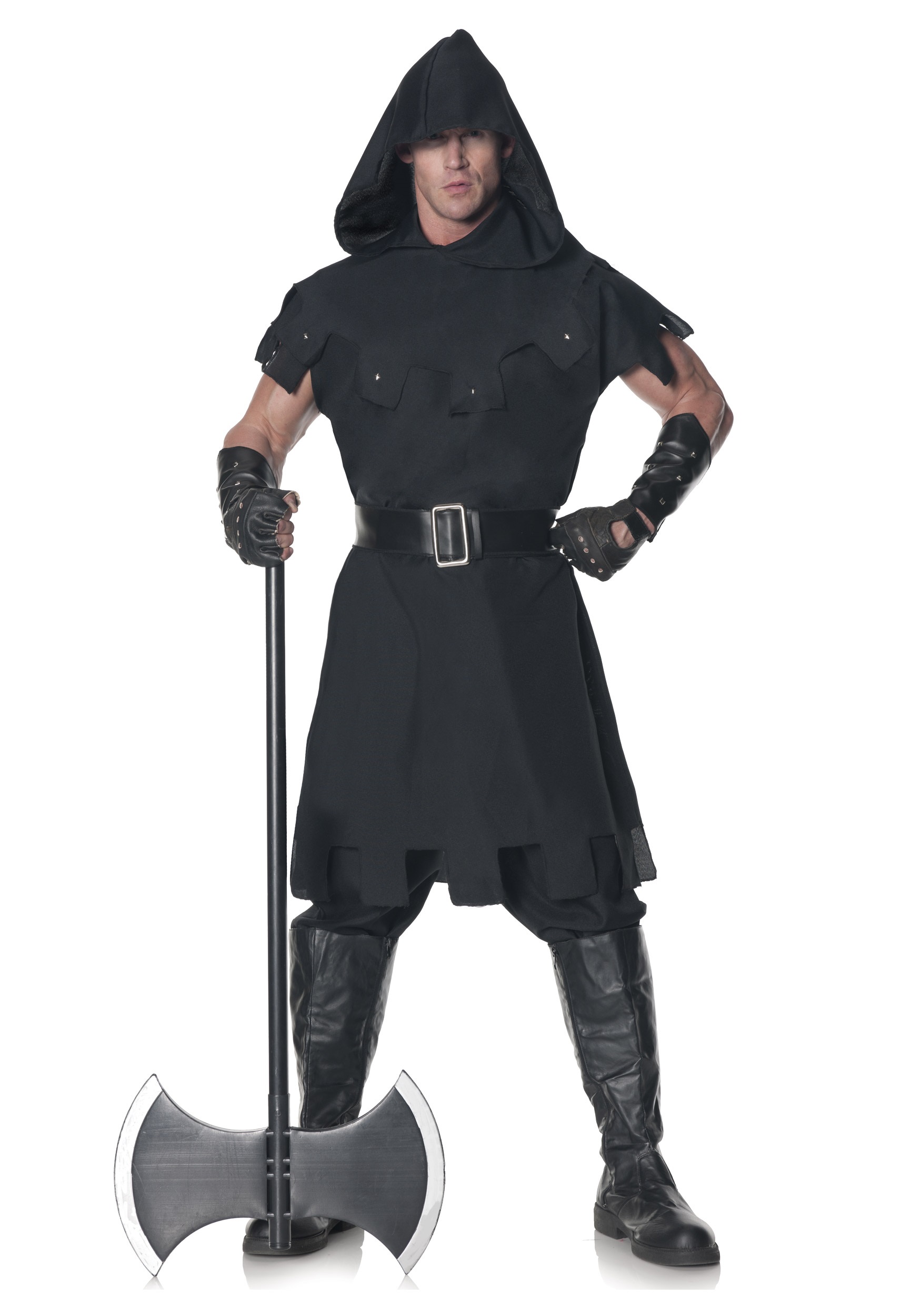 Dark Medieval Executioner Mens Costume