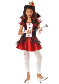 Tween Queen of Hearts Costume
