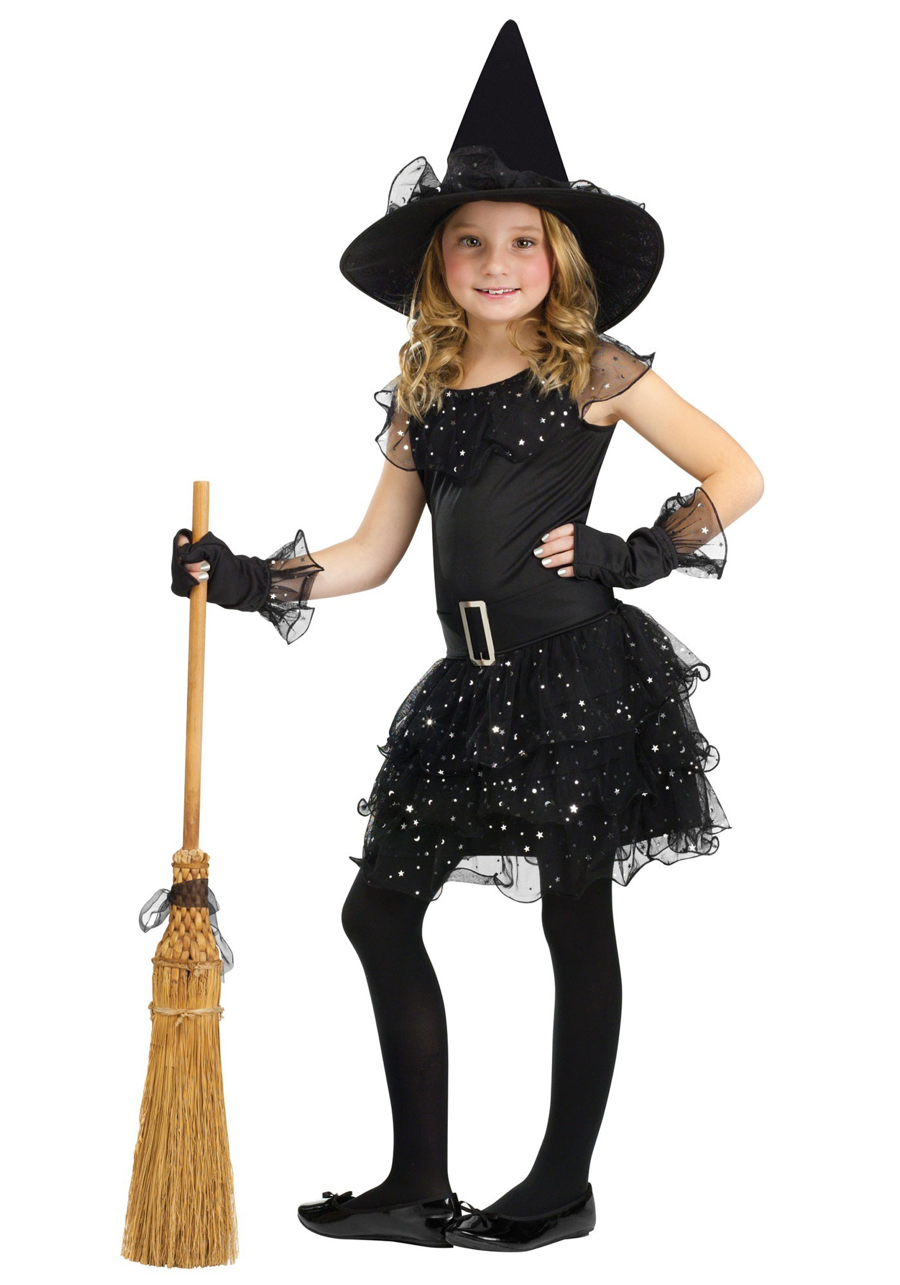 Glitter Witch Girls Costume