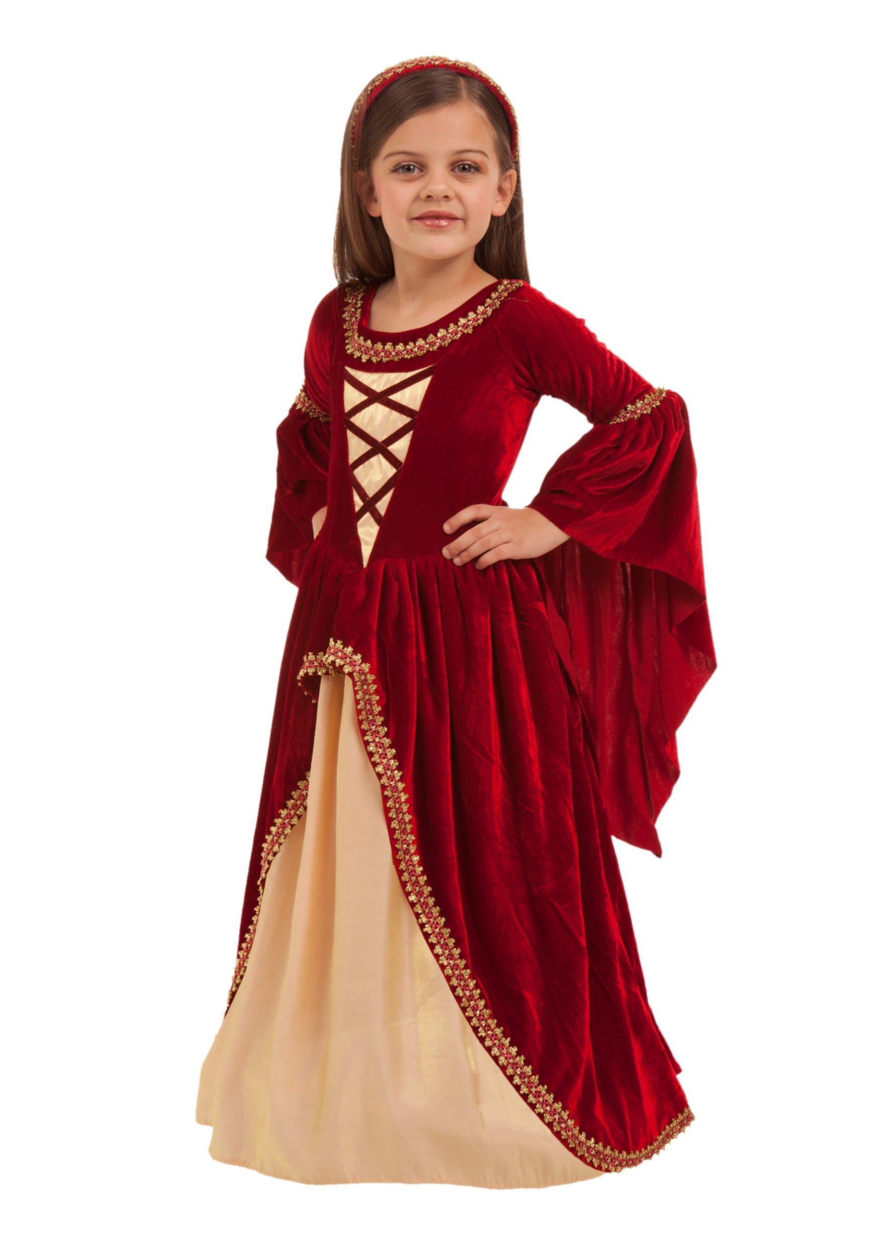 Alessandra the Crimson Princess Girls Costume
