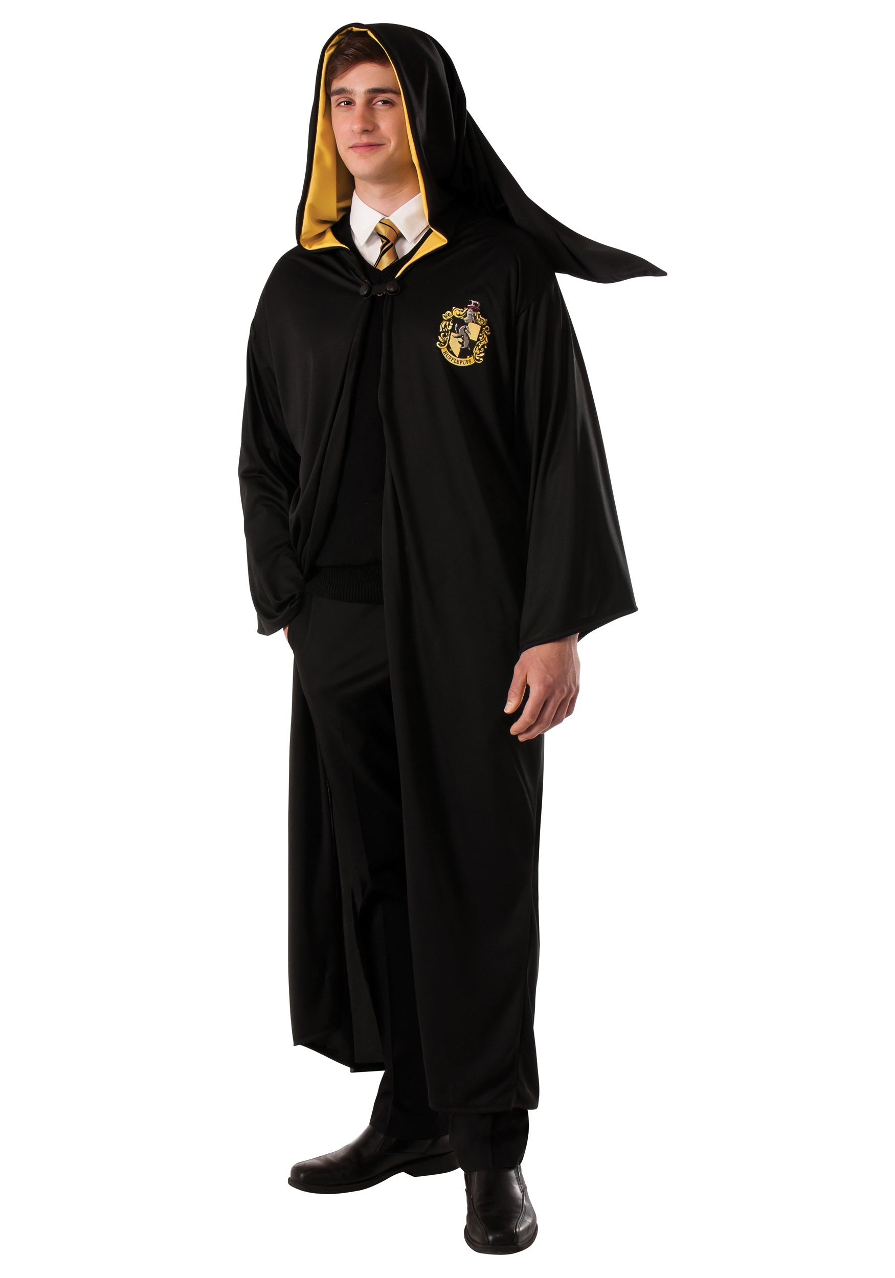 Must Have Hogwarts Hufflepuff Robe Costume For Adults From Rubies Costume Co Inc Fandom Shop - roblox hogwarts uniform