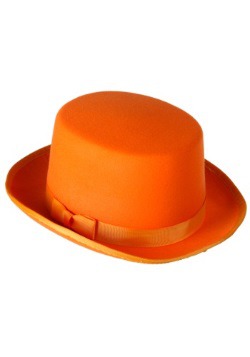 Orange Costume Tuxedo Top Hat