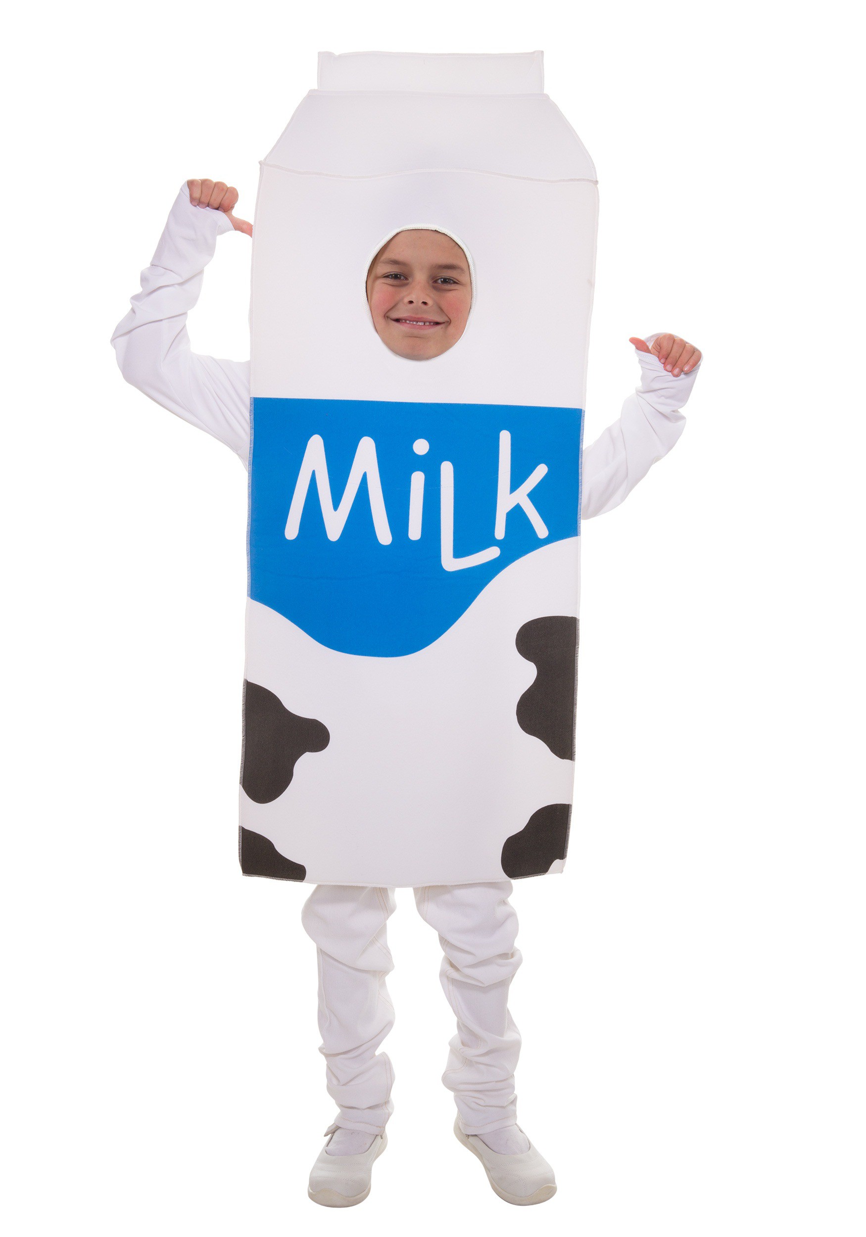 Photos - Fancy Dress FUN Costumes Kid's Milk Costume White FUN2684CH