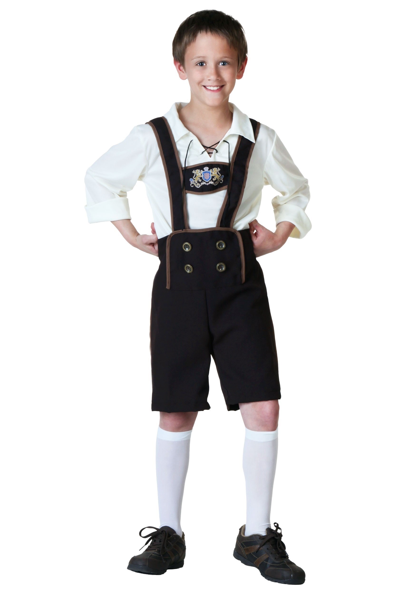 German Lederhosen Boys Costume