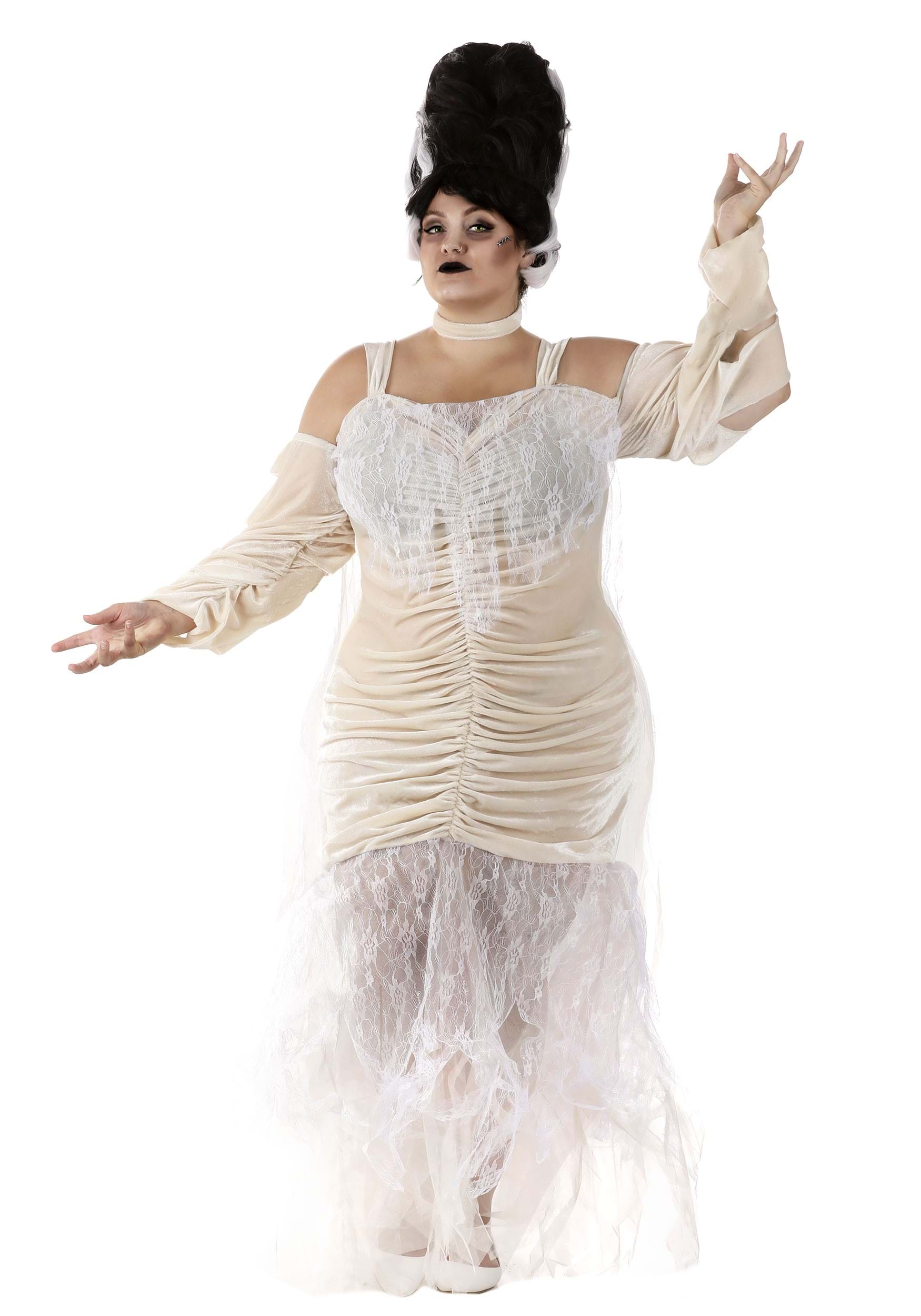 Photos - Fancy Dress FUN Costumes Bride of Frankenstein Plus Size Costume | Plus Size Women's C
