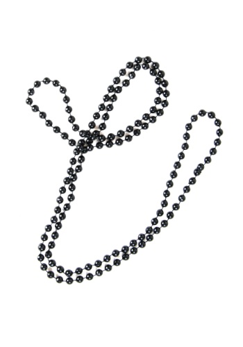 Black Flapper Beads