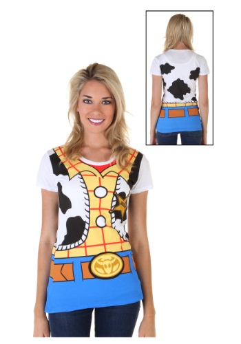 Toy Story I Am Woody Womens Costume Tee
