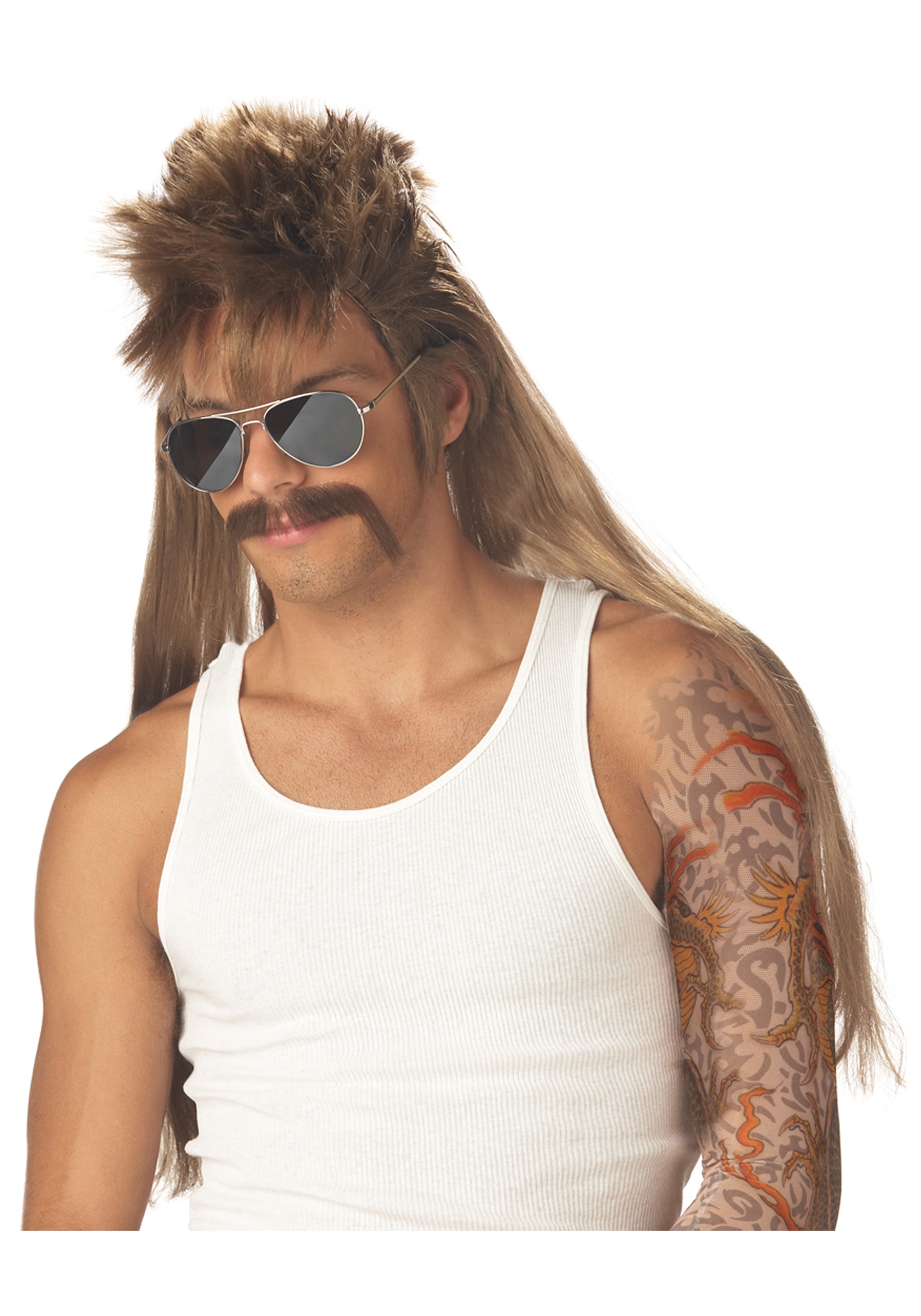 Redneck Mullet And Mustache Accessories