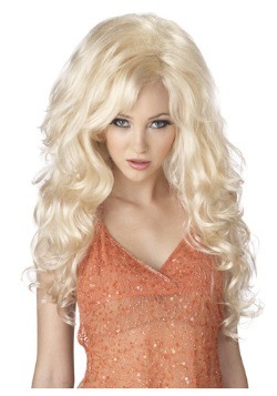 Blonde Bombshell Wig For Adults