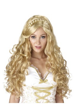 Women's Blonde Goldilocks Goddess Wig