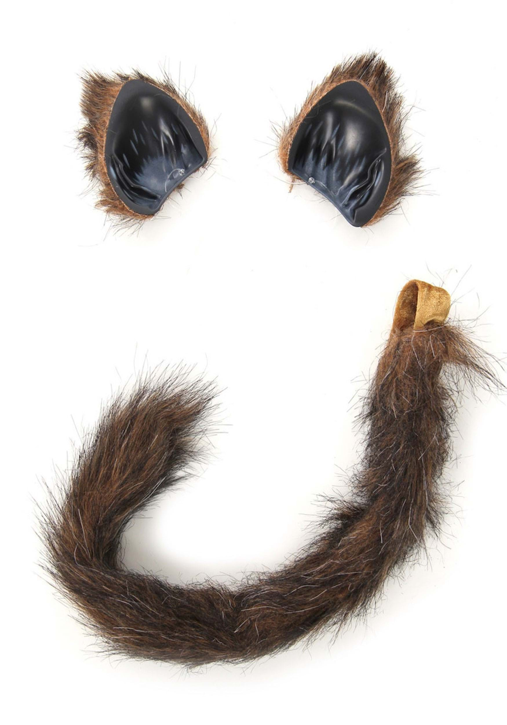 Cat Ears & Tail Costume Accessory Kit