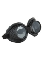 Radioactive Aviator Black Goggles