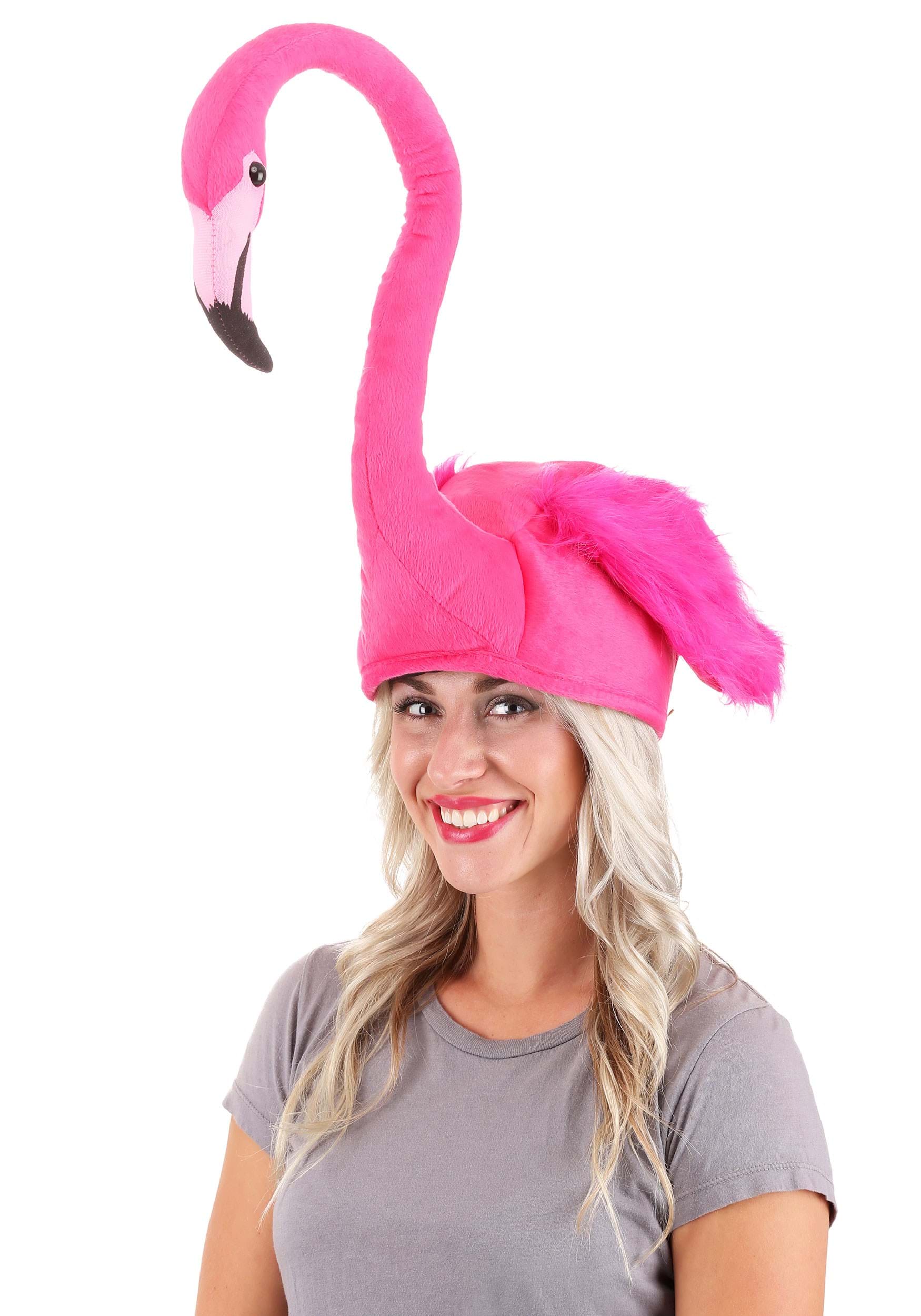 Tall Flamingo Costume Hat