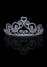 Adult Sparkle Silver Heart Tiara