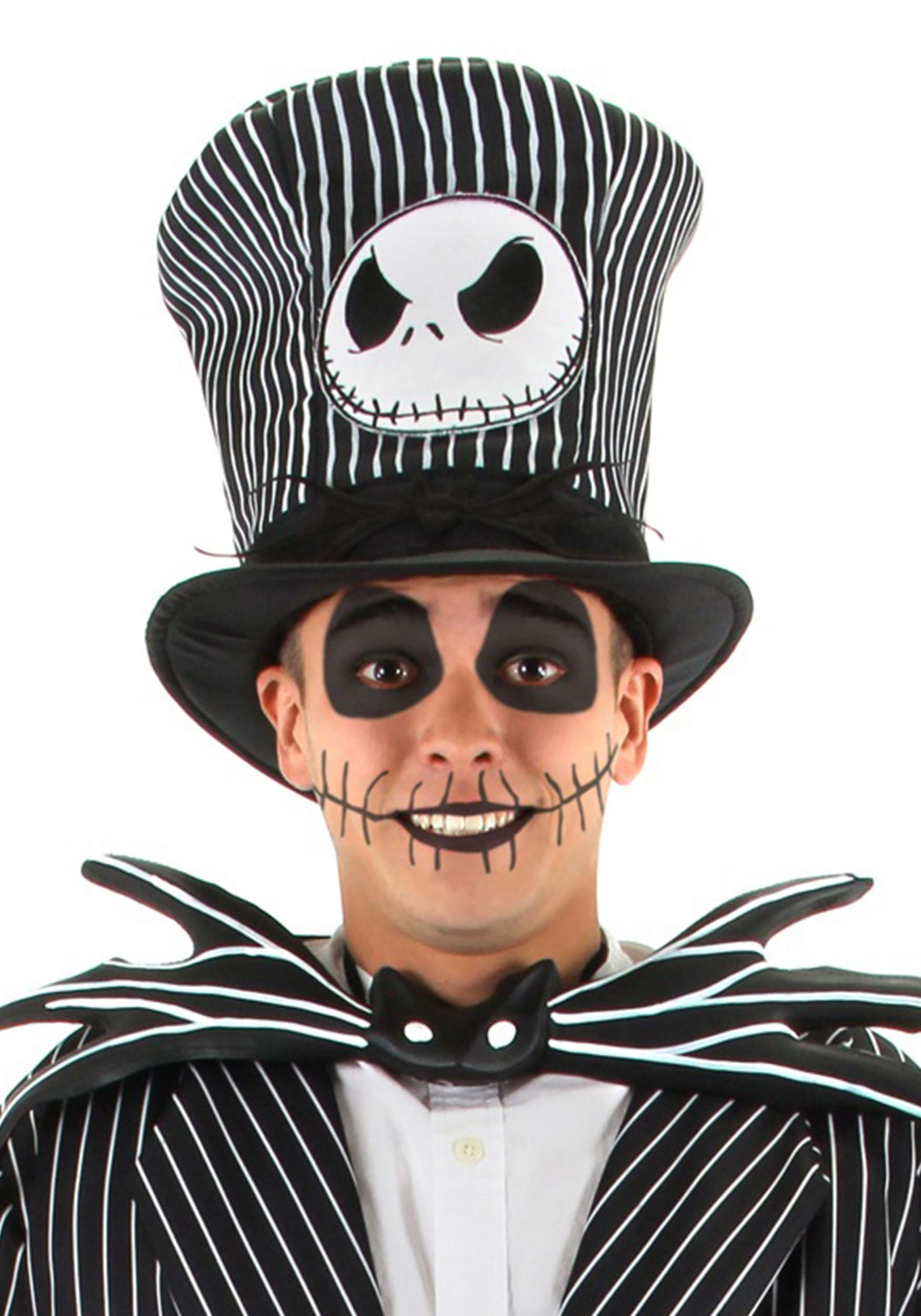 Jack Skellington Costume Top Hat Accessory | Costume Accessories