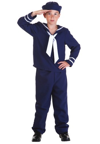 Blue Sailor Costume For Kidscc