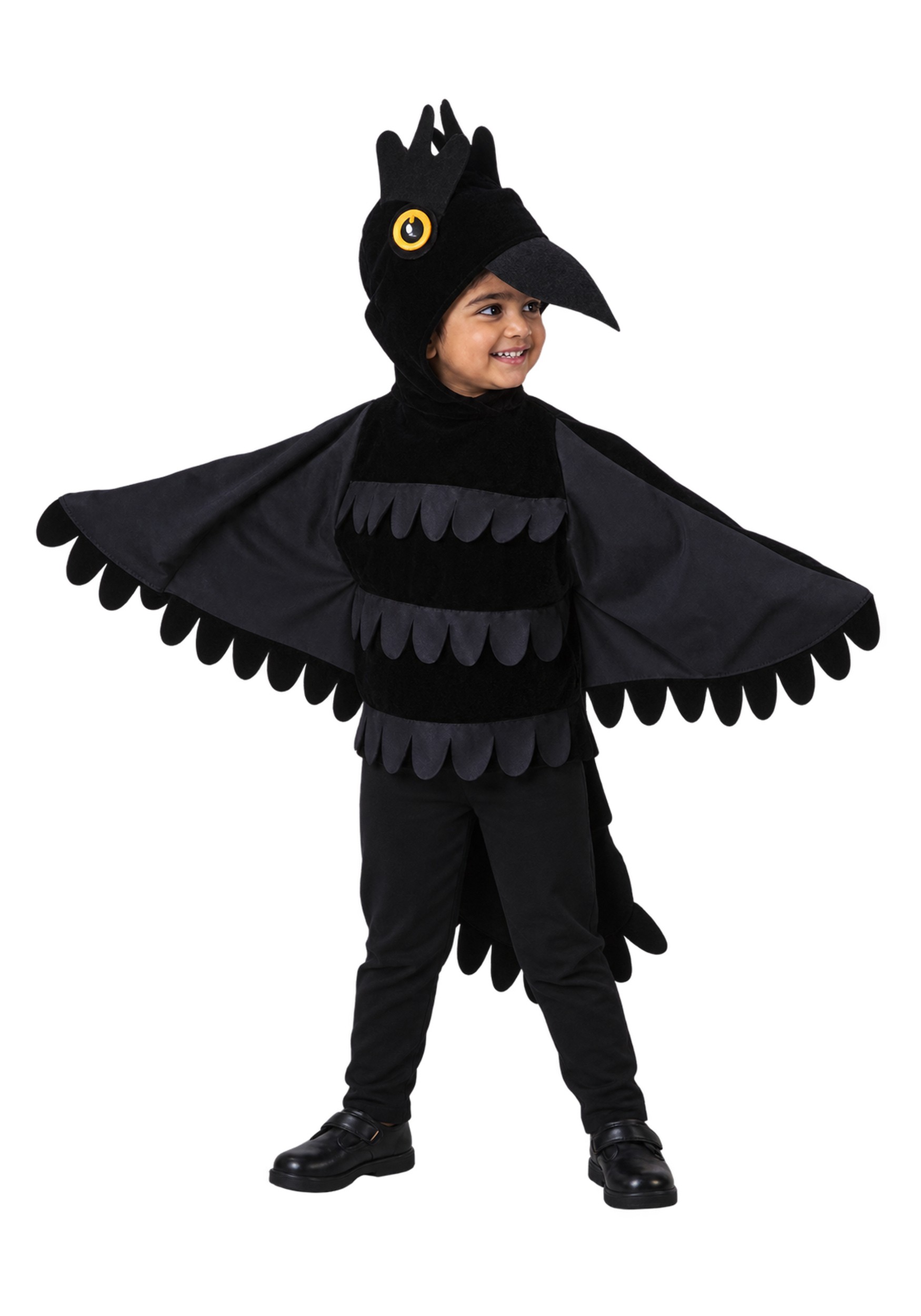 Black Crow Costume for Toddlers | Kids Bird Costumes