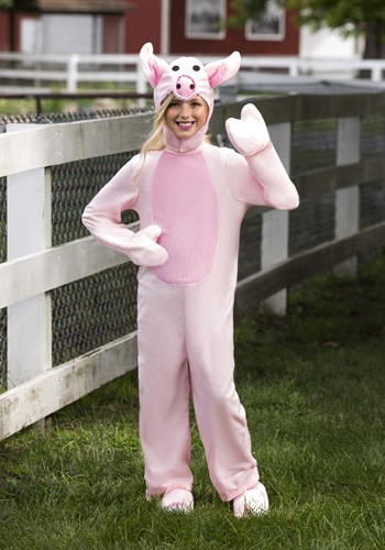 Pink Pig Costume for Kids | Farm Animal Halloween Costume | Exclusive