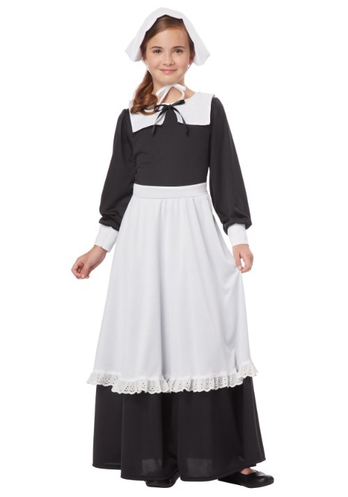 Girls Pilgrim Costume