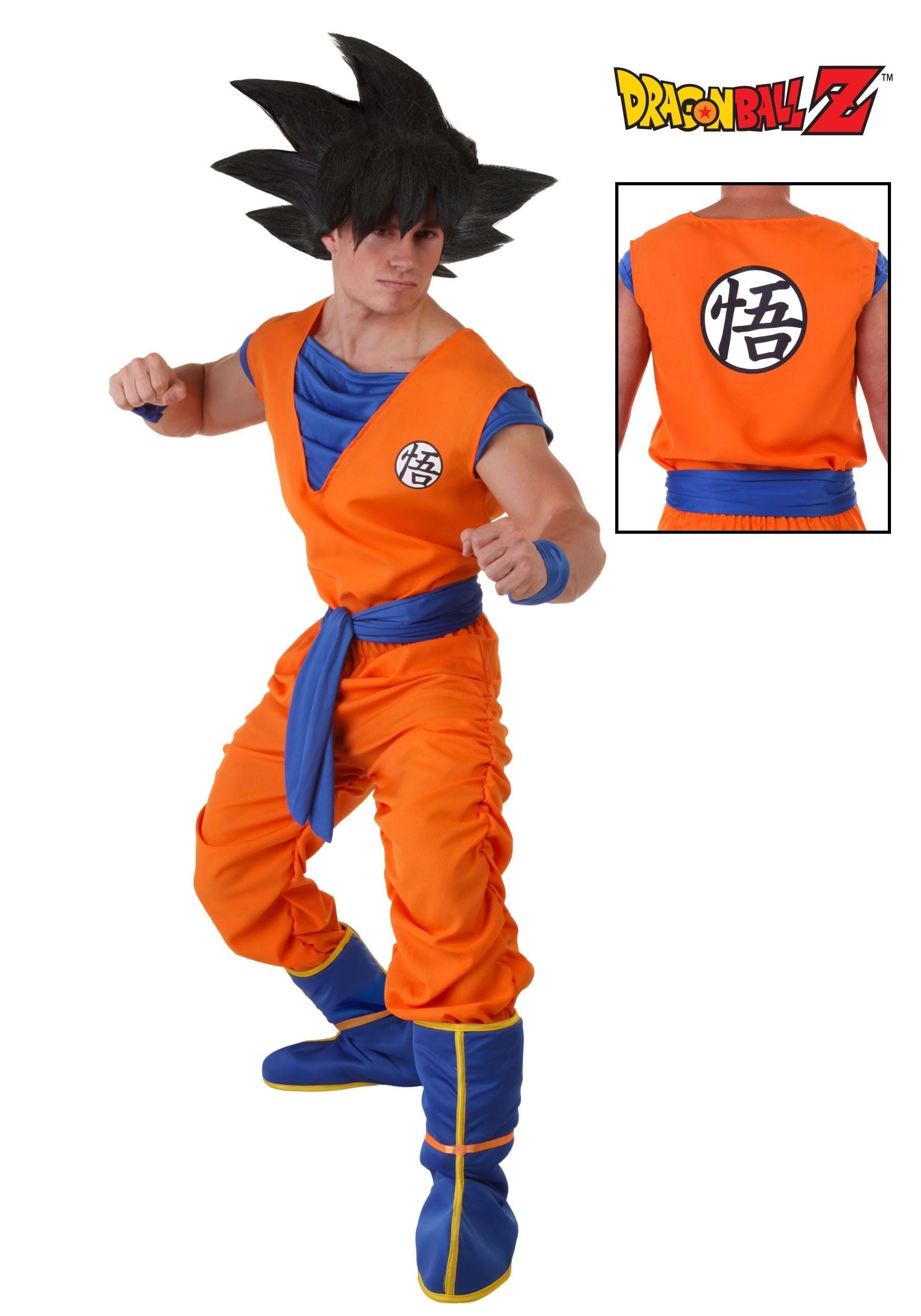 Dragon Ball Z Goku Costume For Adults 