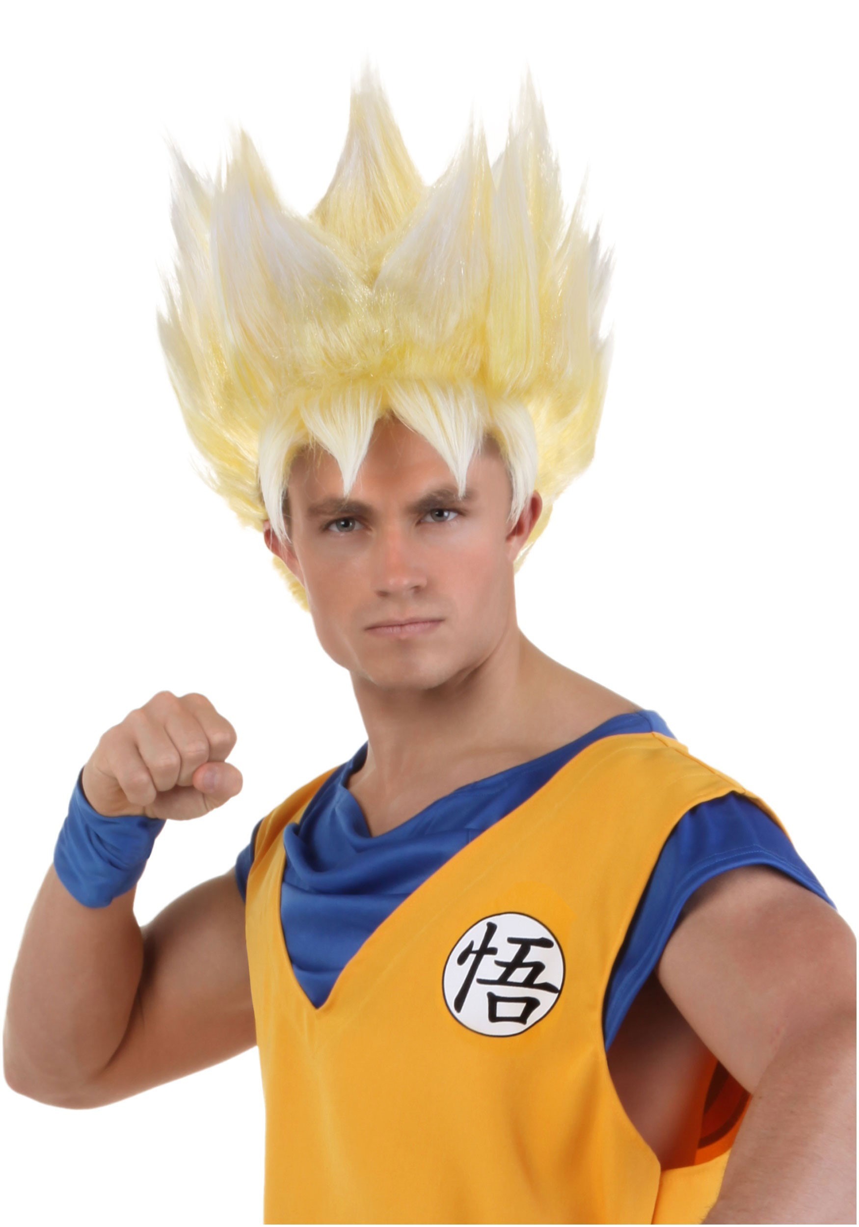 Dragon Ball Z Super Saiyan Goku Wig for Adults
