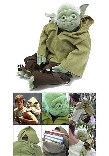 Star Wars Stuffed Yoda Backpack