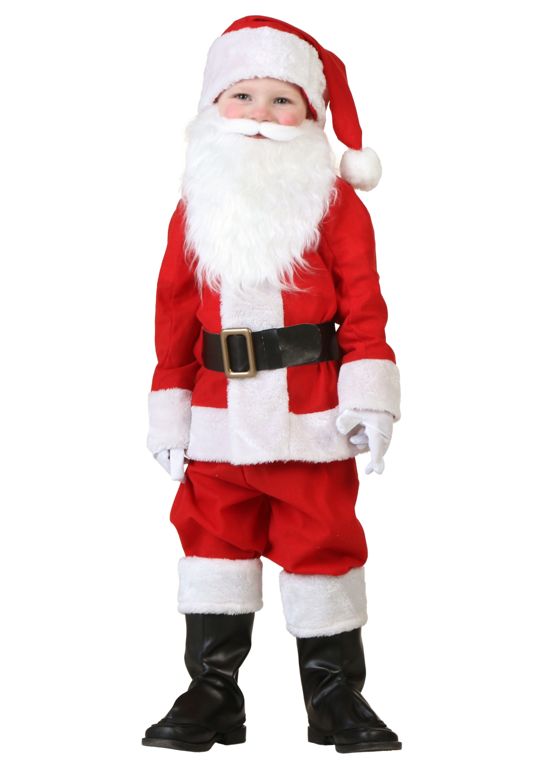 Photos - Fancy Dress Toddler FUN Costumes  Santa Costume Red/White FUN1023TD 