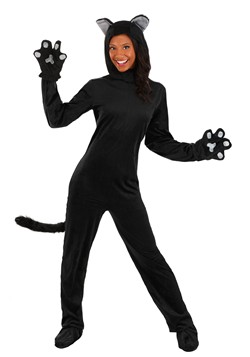 Adult Black Cat Costume 2
