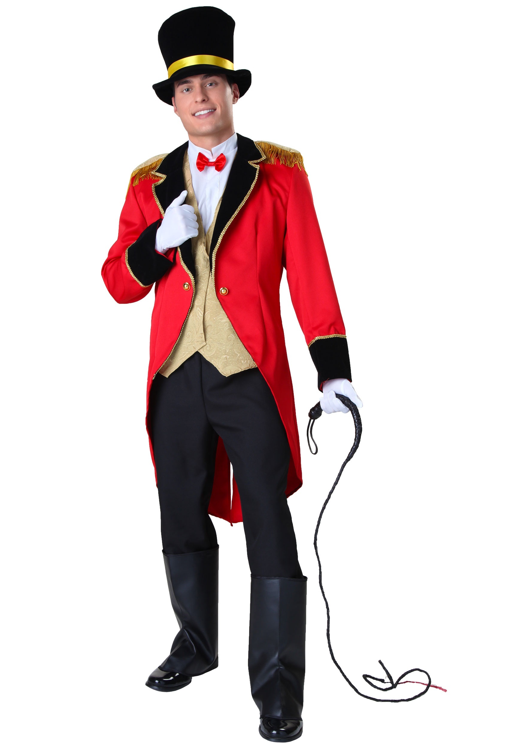 Photos - Fancy Dress FUN Costumes Ringmaster Costume | Circus Costumes for Adults Black/Red