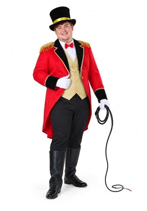 Ringmaster Plus Size Costume New Main