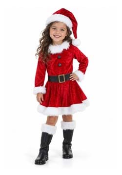 Girl's Toddler Mrs. Claus Costume upd