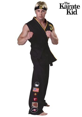 Authentic Karate Kid Cobra Kai Adult Costume