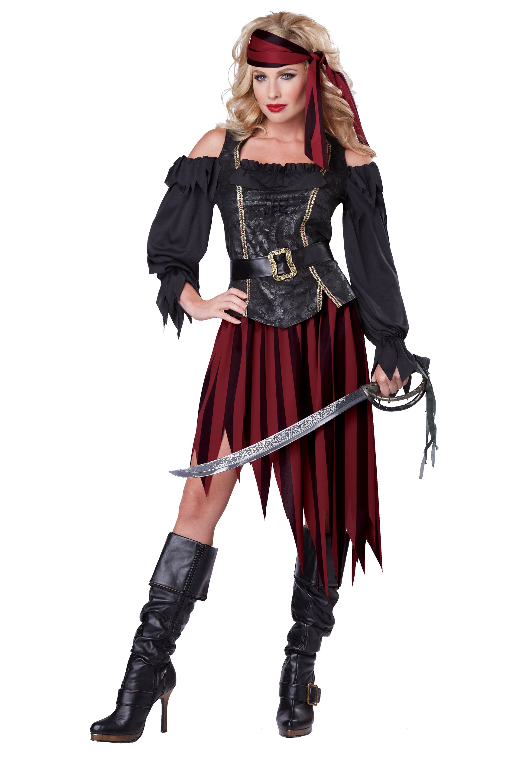 Photos - Fancy Dress California Costume Collection Women's Queen of the High Seas Costume Black 
