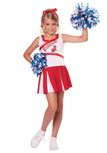 High School Cheerleader Girls Costume