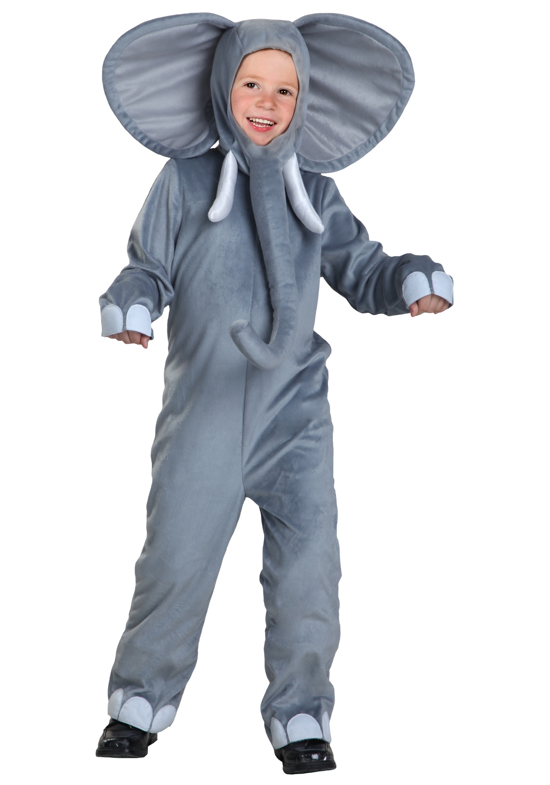 Photos - Fancy Dress Toddler FUN Costumes Elephant Costume for Toddlers Gray FUN1606TD 