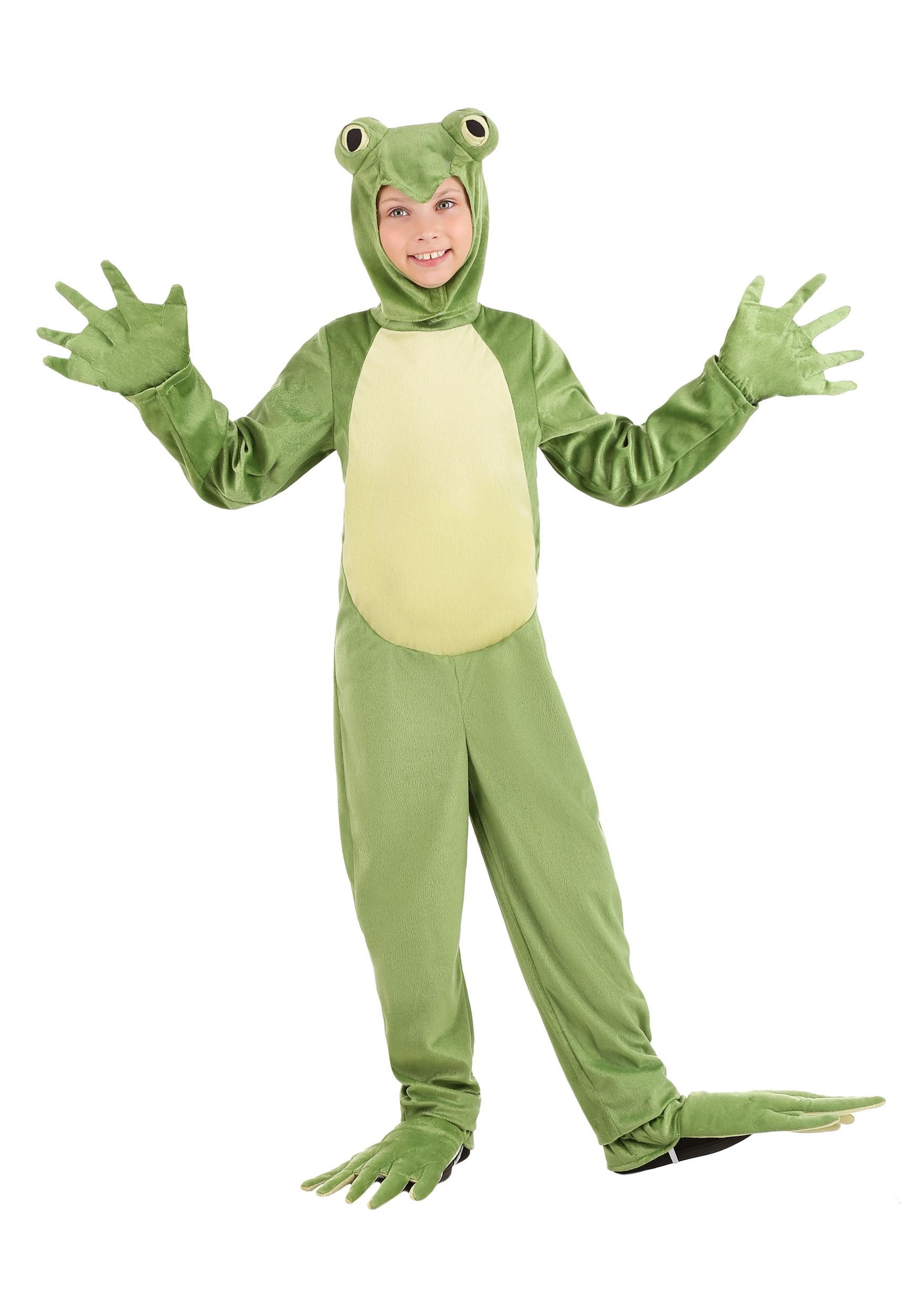 Photos - Fancy Dress Deluxe FUN Costumes  Frog Costume for Kids Green FUN1605CH 