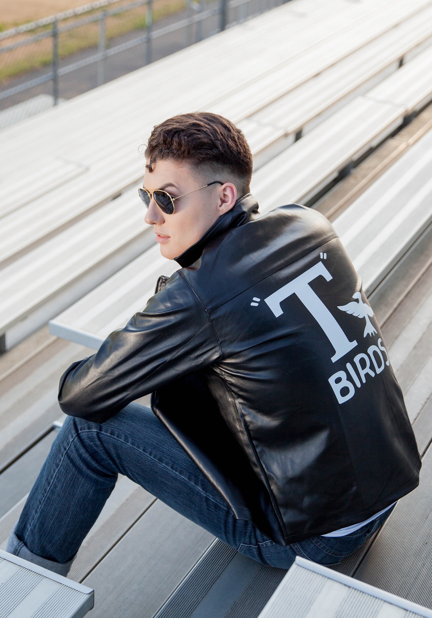 Grease T-Birds Jacket Costume For Adults