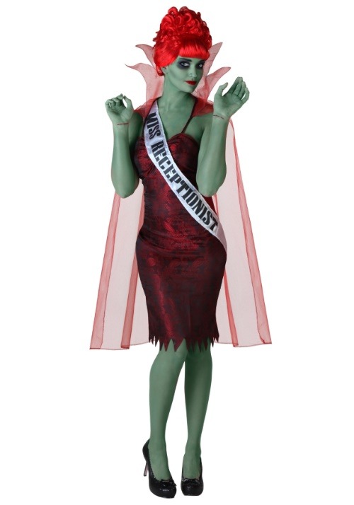 Plus Size Miss Dead Receptionist Costume