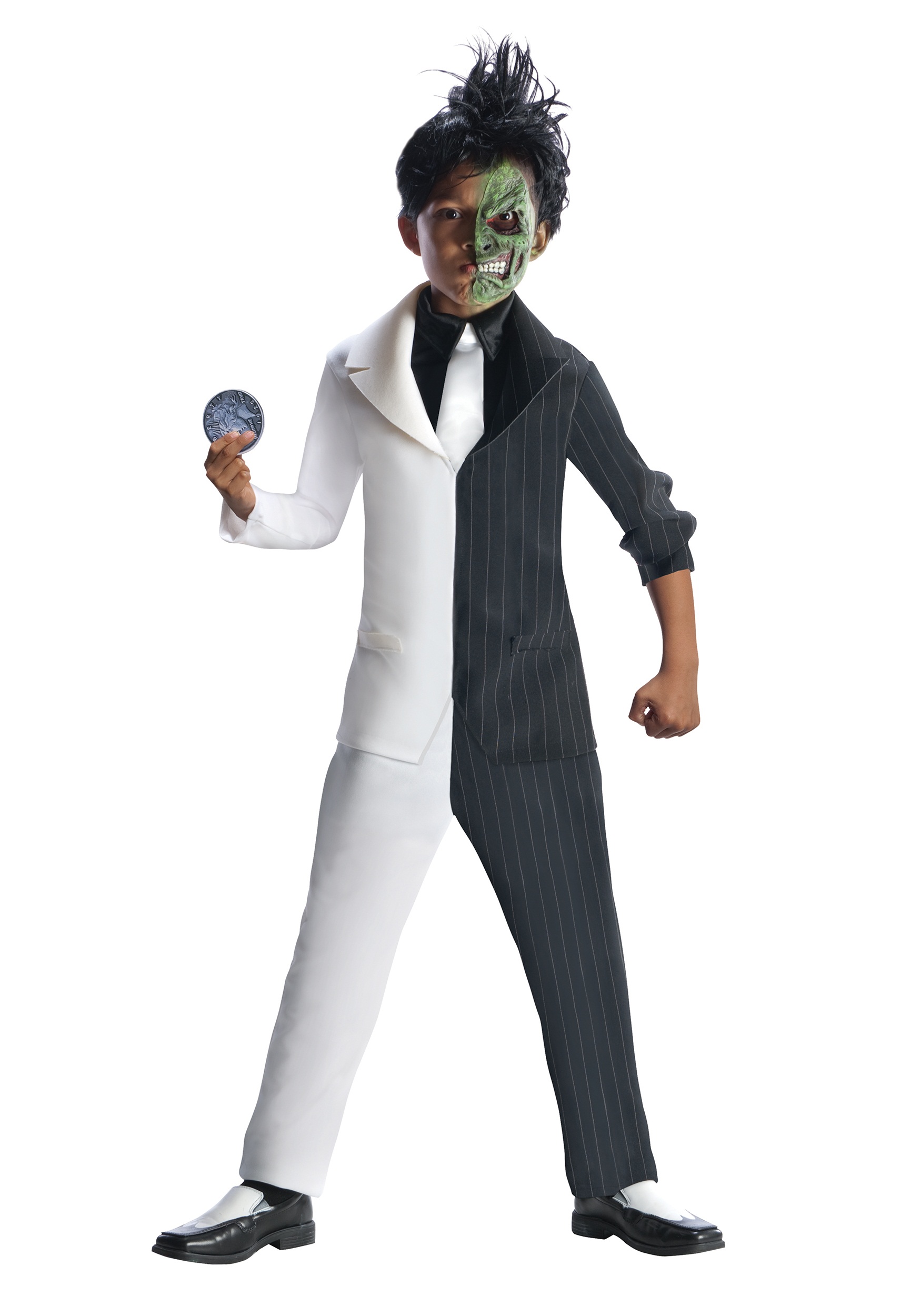 Photos - Fancy Dress Rubies Costume Co. Inc Boys Two-Face Costume | Boy's Halloween Costumes Bl 