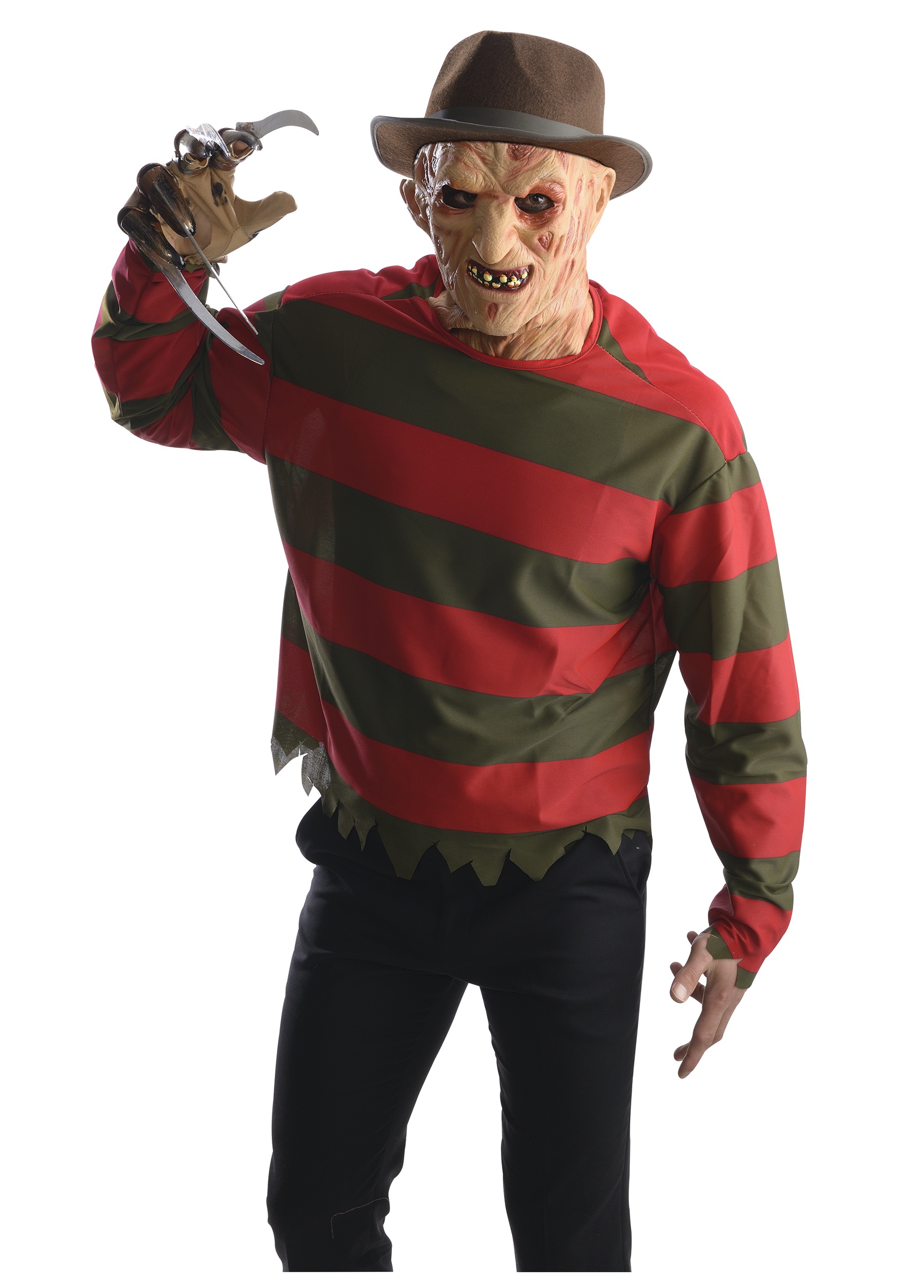 Freddy Krueger Costume with Mask for Adults | Horror Movie Costumes