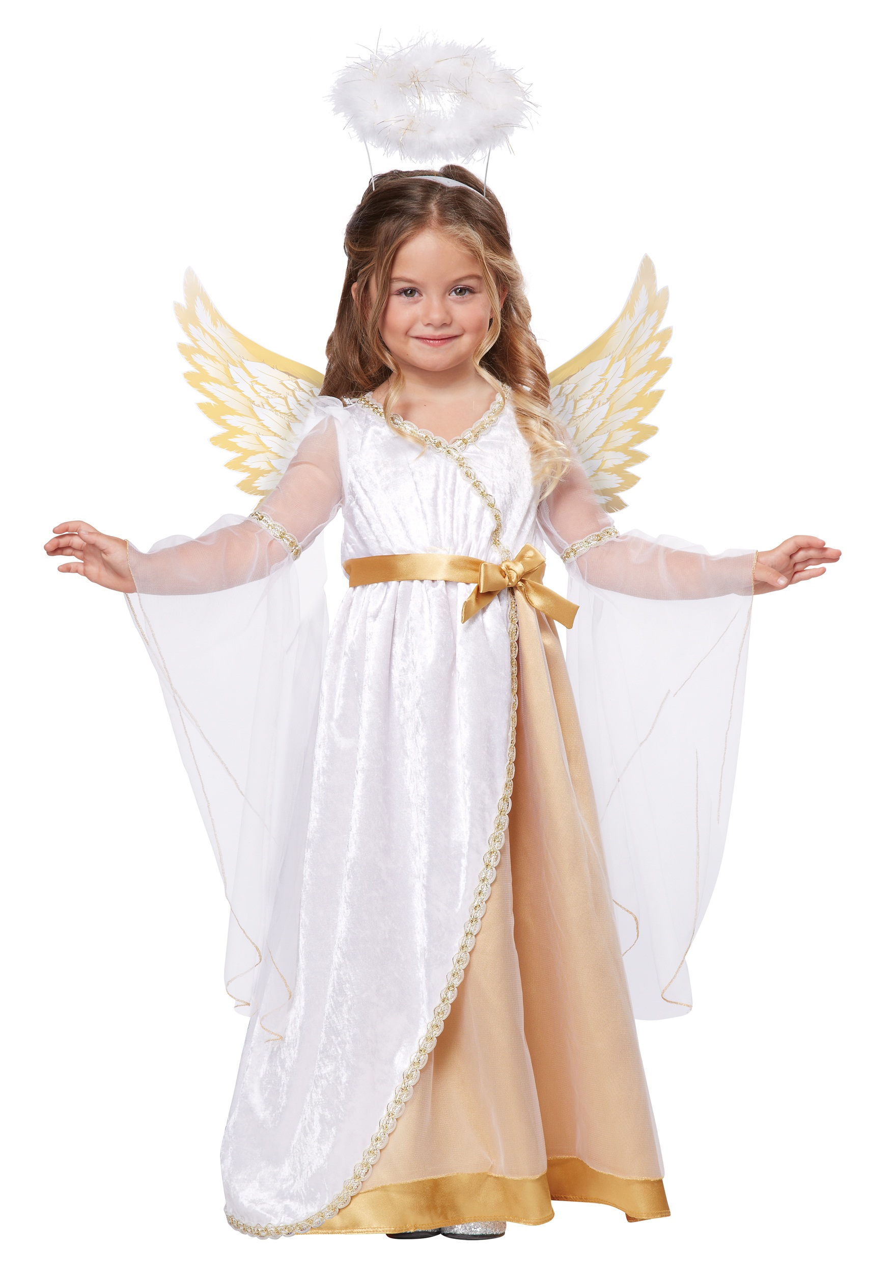 Photos - Fancy Dress California Costume Collection Sweet Little Angel Costume for Toddlers Oran 