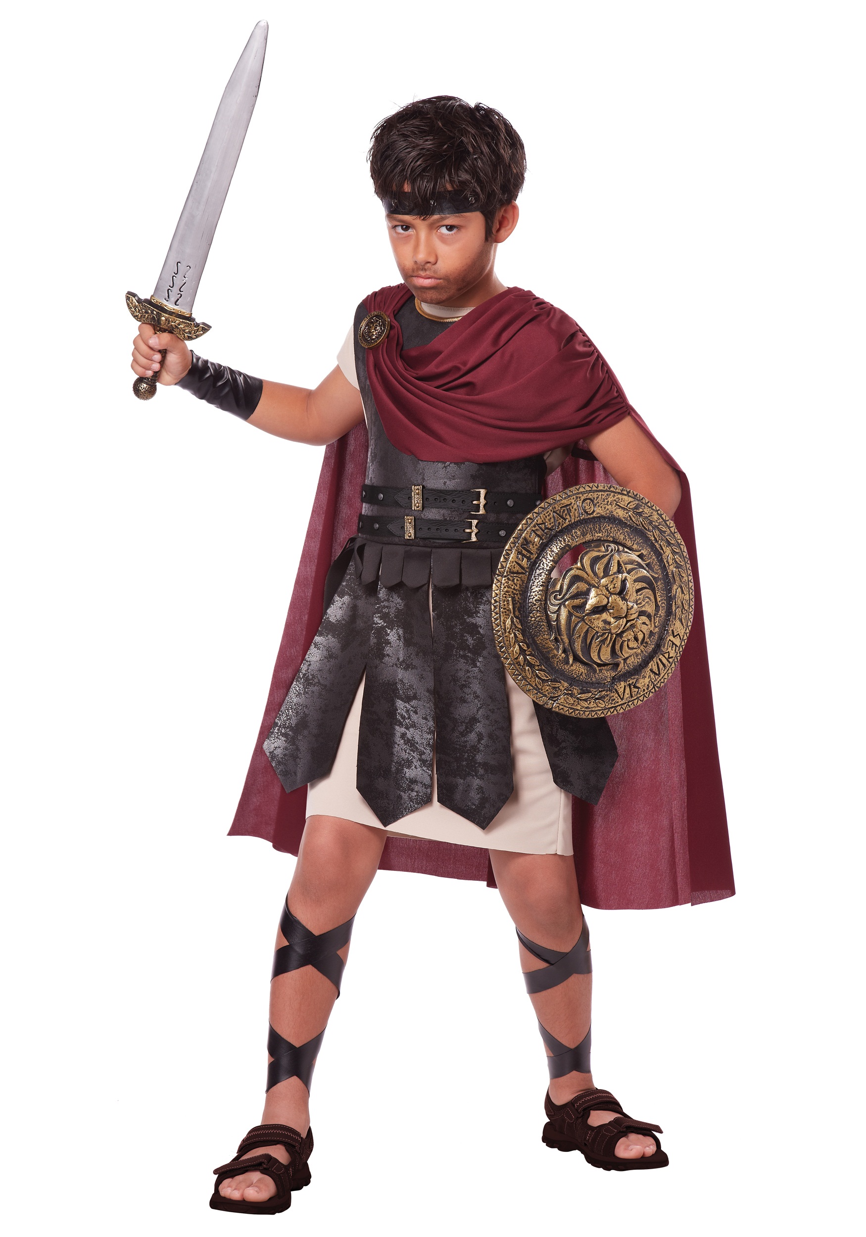 Childrens Spartan Warrior Costume